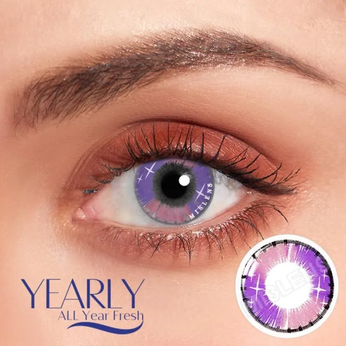 ��U.S Warehouse��Spark purple Contact Lenses