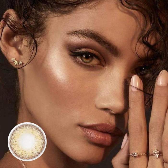 ��LENSPOEM��Wildcat Brown Prescription Colored Contact Lenses