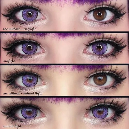 �� LENSPOEM Exclusive��Legacy Purple Colored Contact Lenses