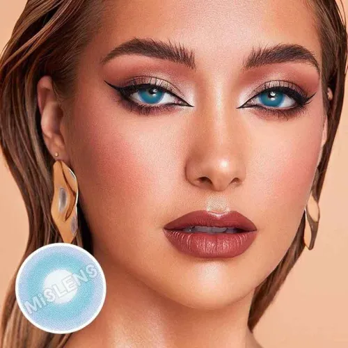��U.S Warehouse��1-Day Pixie blue Daily Contact Lenses(5 Pairs)