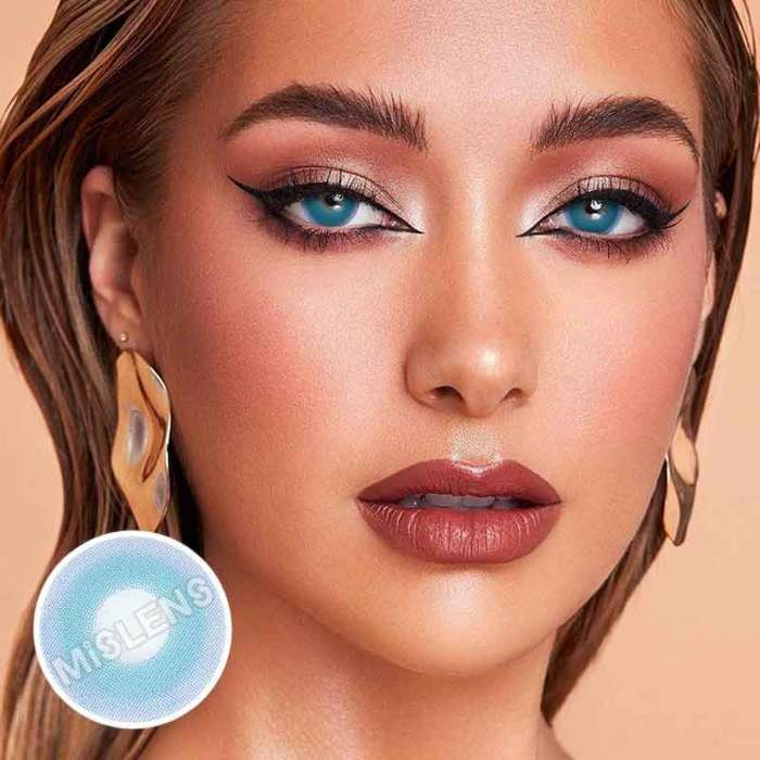 ��U.S Warehouse��1-Day Pixie blue Daily Contact Lenses(5 Pairs)