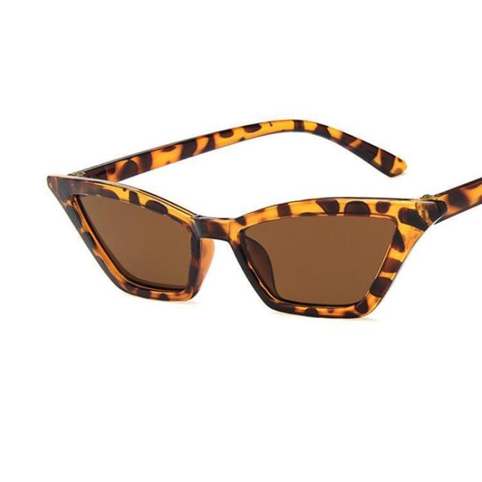 ��LENSPOEM��Square Horn Plain Sunglasses