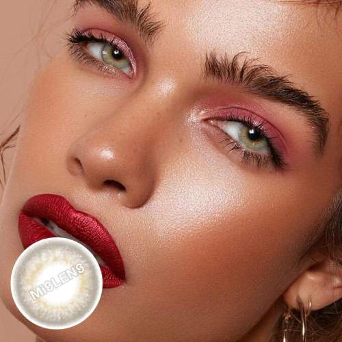 ��LENSPOEM��Caribbean brown Colored Contact Lenses