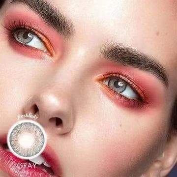 ��LENSPOEM��Three Tone Gray Colored Contact Lenses