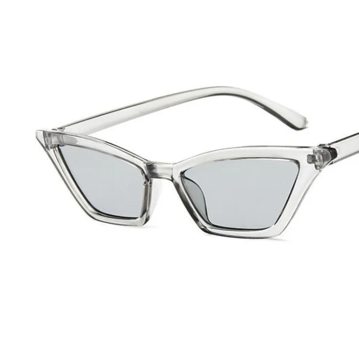 ��LENSPOEM��Square Horn Plain Sunglasses