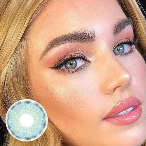 ��LENSPOEM��Mermaid Russian Blue  Colored Contact Lenses