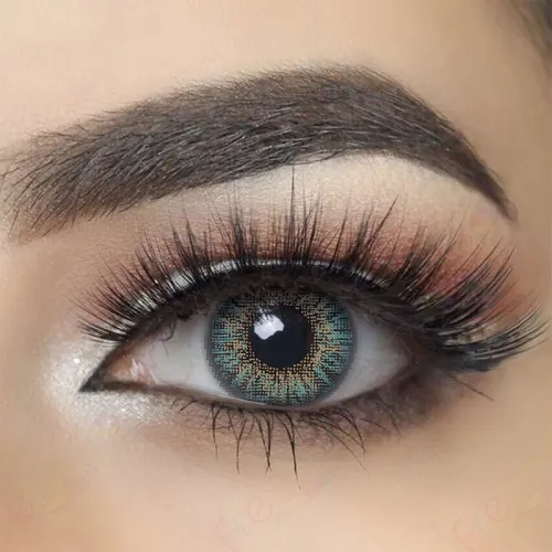 ��LENSPOEM��Turquoise Kallaite Blue Colored Contact Lenses