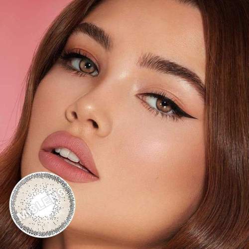 ��LENSPOEM��Caffee Brown Colored Contact Lenses