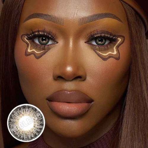 ��U.S Warehouse��Forest Ember Brown Contact Lenses