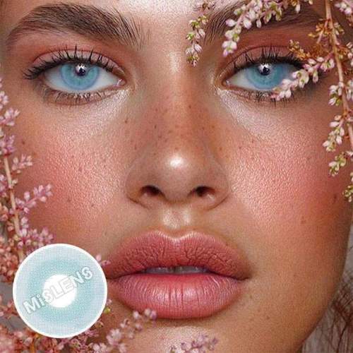��LENSPOEM��Pixie Blue  Colored Contact Lenses