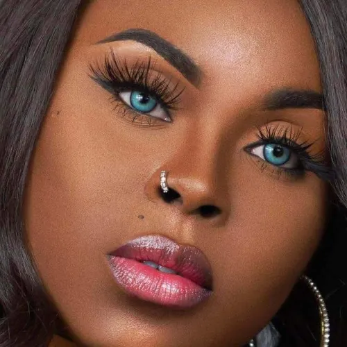 ��LENSPOEM��Himalaya Blue Colored Contact Lenses