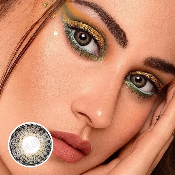 ��U.S Warehouse��1-Day Forest Ember Brown Daily Contact Lenses(5 Pairs)