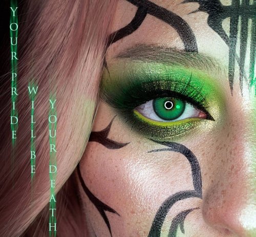 ��LENSPOEM��Himalaya Green Colored Contact Lenses