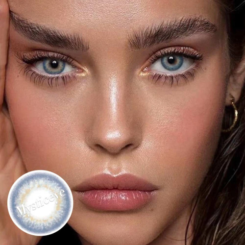 ��LENSPOEM��Caribbean Blue Colored Contact Lenses