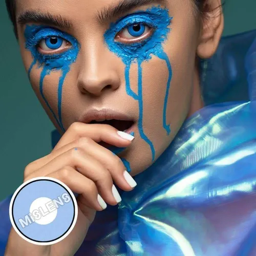 ��LENSPOEM��Blue Manson Halloween Contact Lenses
