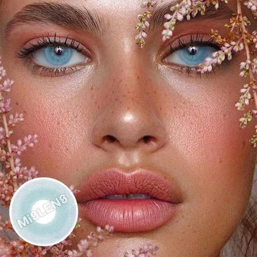��LENSPOEM��Pixie BLue Colored Contact Lenses