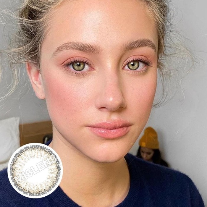 ��LENSPOEM��Pomelo Brown Colored Contact Lenses