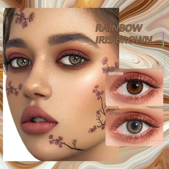 ��U.S Warehouse��Iris Brown Contact Lenses