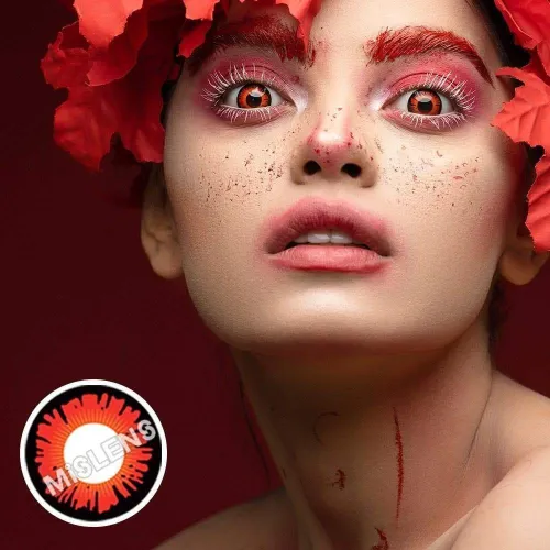 ��LENSPOEM��Red Wizards Halloween Contact Lenses