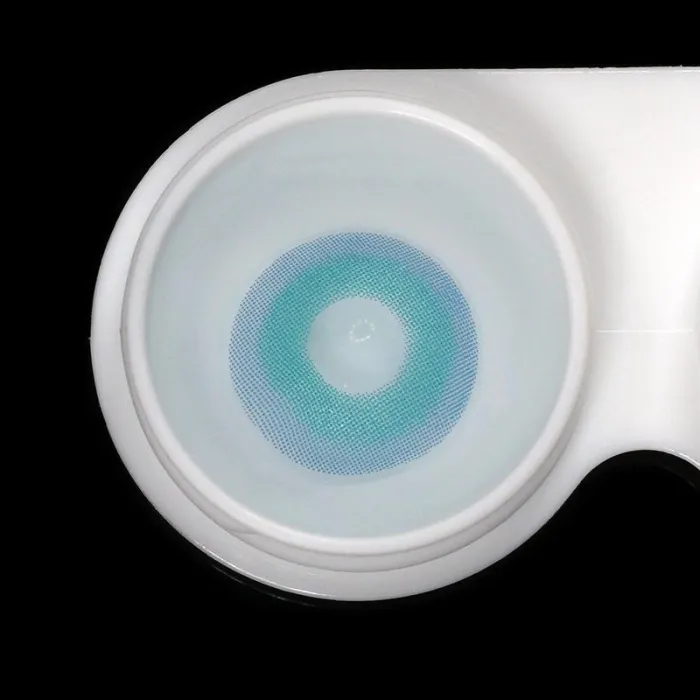 ��LENSPOEM��Pixie Blue Prescription Colored Contact Lenses