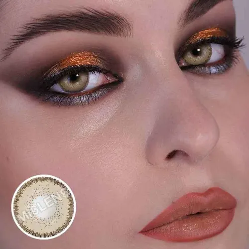 ��U.S Warehouse��MOCHA Magic Hazel Contact Lenses