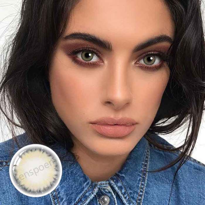 ��LENSPOEM��Rose Dust  Colored Contact Lenses