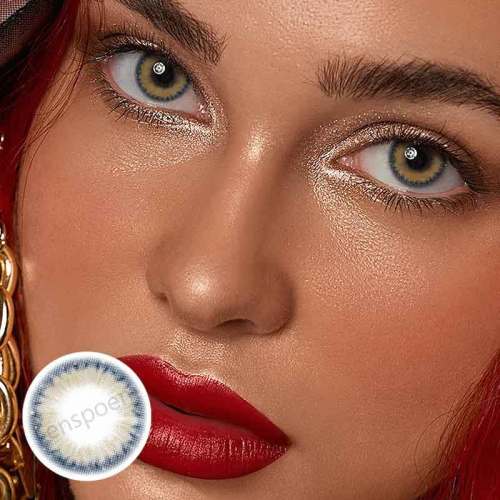 ��LENSPOEM��MULAN grey green Colored Contact Lenses