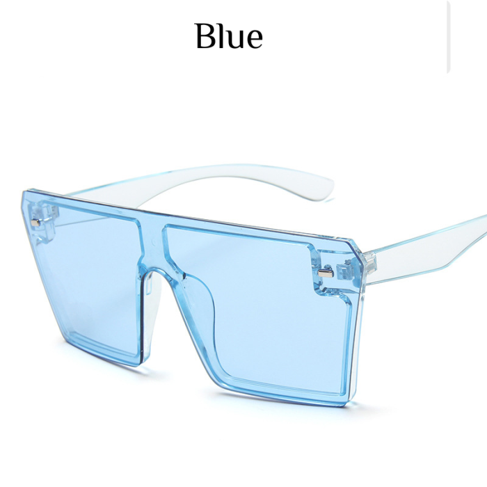 ��LENSPOEM��Large frame colorful mercury sunglasses