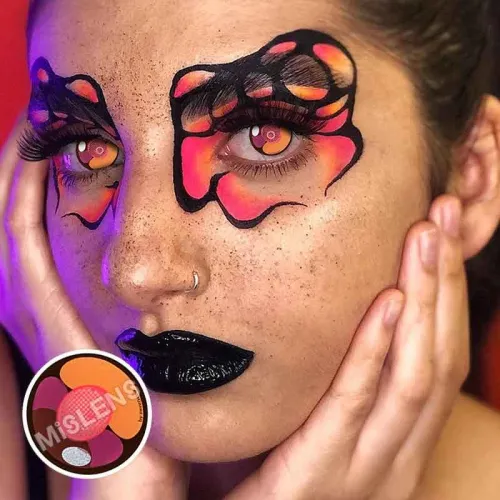 ��U.S Warehouse��Cherry Cat Contact Lenses