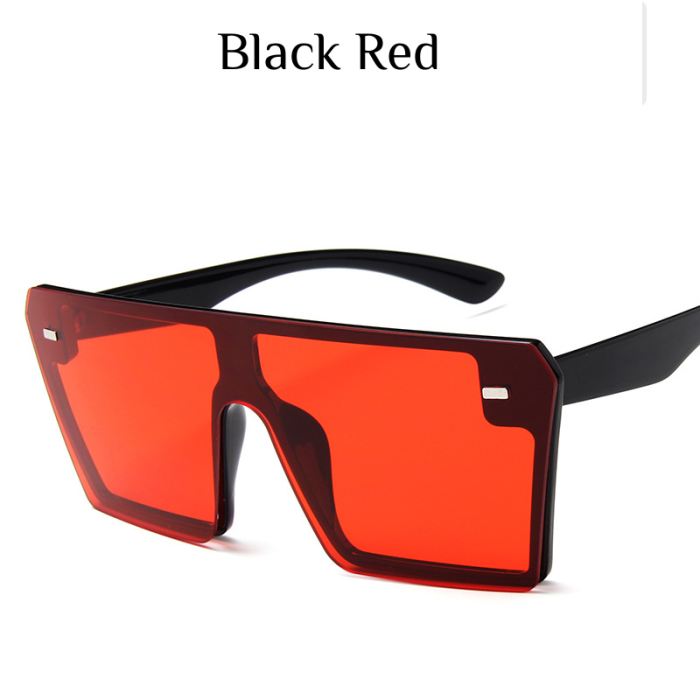 ��LENSPOEM��Large frame colorful mercury sunglasses