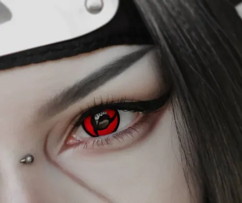 ��LENSPOEM��Sharingan Anime Cosplay Contact Lenses