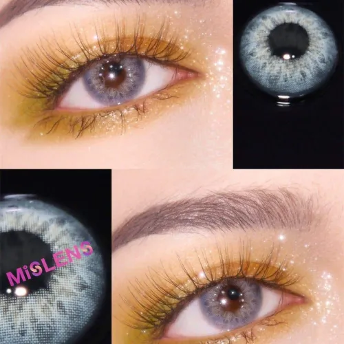 ��LENSPOEM��Taylor Blue Gray Colored Contact Lenses