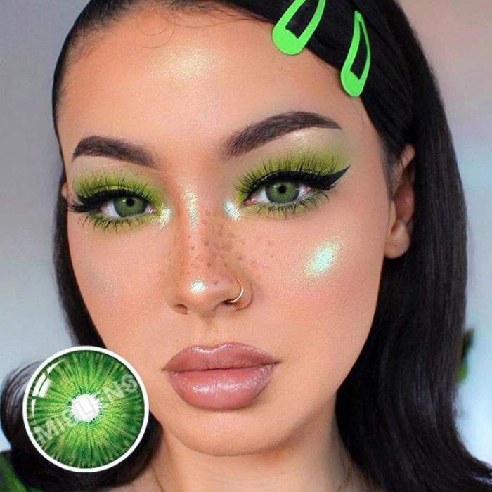 ��LENSPOEM��New York Green Colored Contact Lenses