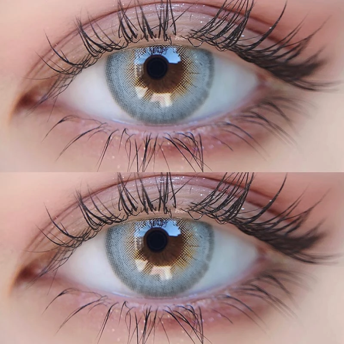 ��LENSPOEM��Iceland Grey Colored Contact Lenses