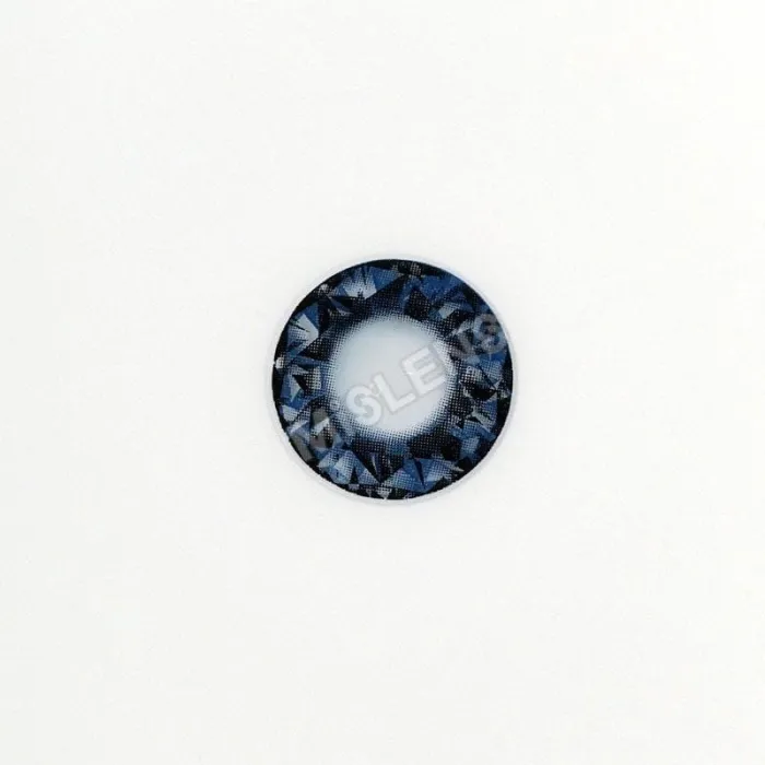 ��LENSPOEM��Diamonds Blue Colored Contact Lenses