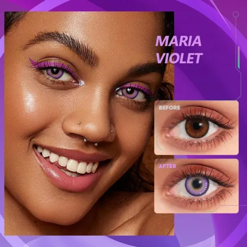 ��U.S Warehouse��Maria violet Contact Lenses