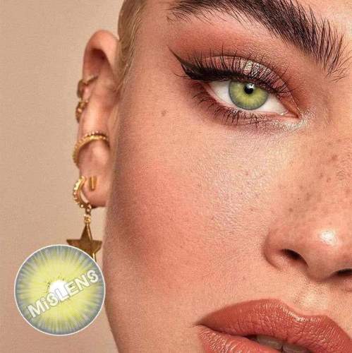 ��LENSPOEM��New York GRAY Prescription Colored Contact Lenses