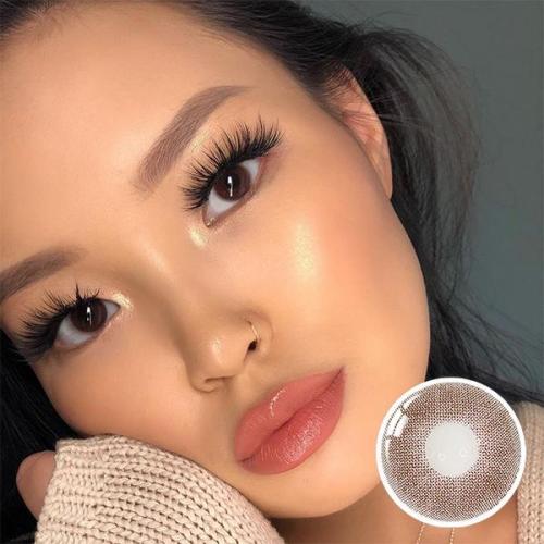 ��LENSPOEM��Queen Chocolate Colored Contact Lenses
