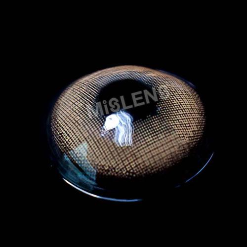 ��LENSPOEM��Rainbow Bassia Brown Colored Contact Lenses