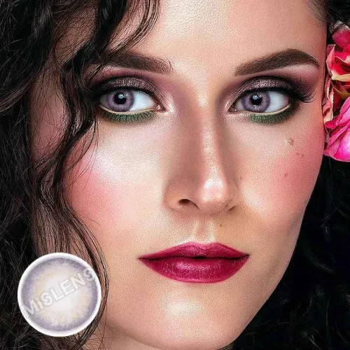 ��U.S Warehouse��DNA Taylor pink violet Contact Lenses