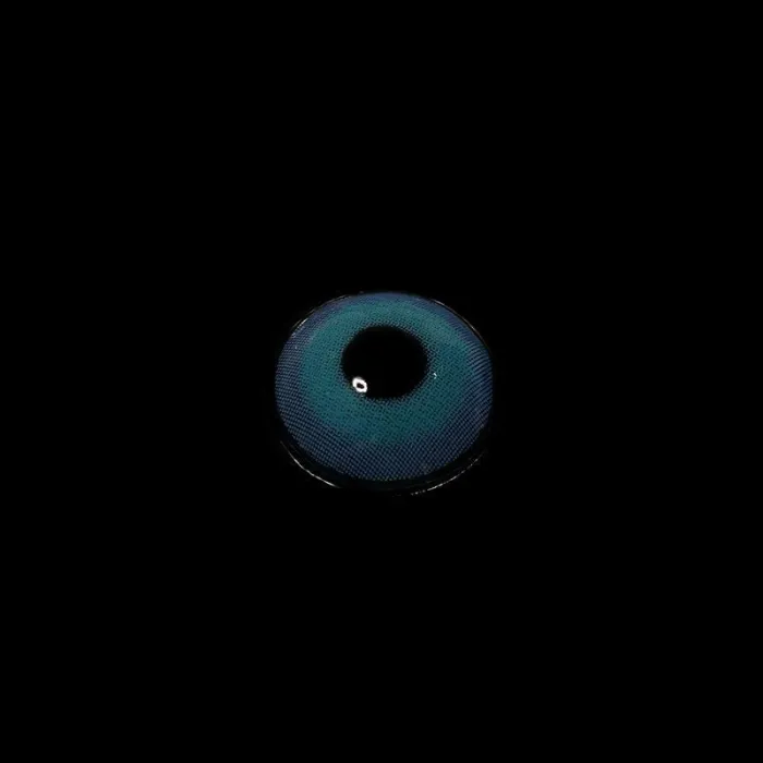 ��LENSPOEM��Pixie Blue Prescription Colored Contact Lenses