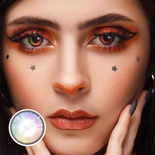 ��LENSPOEM��Unicorn Rainbow Colored Contact Lenses