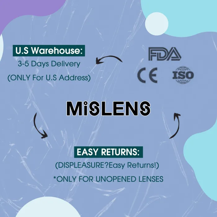 ��U.S Warehouse��Caribbean blue Contact Lenses