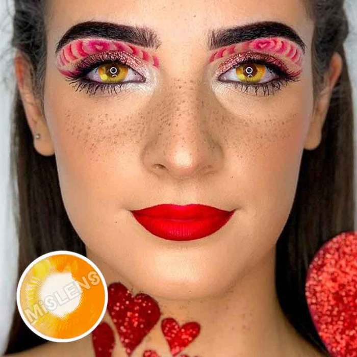 ��U.S Warehouse��Anime brown  Contact Lenses