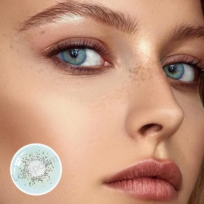 ��LENSPOEM��Ocean Blue  Colored Contact Lenses