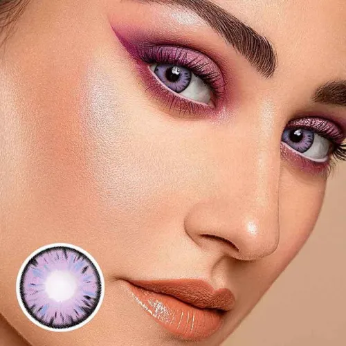 �� LENSPOEM Exclusive��Legacy Purple Colored Contact Lenses
