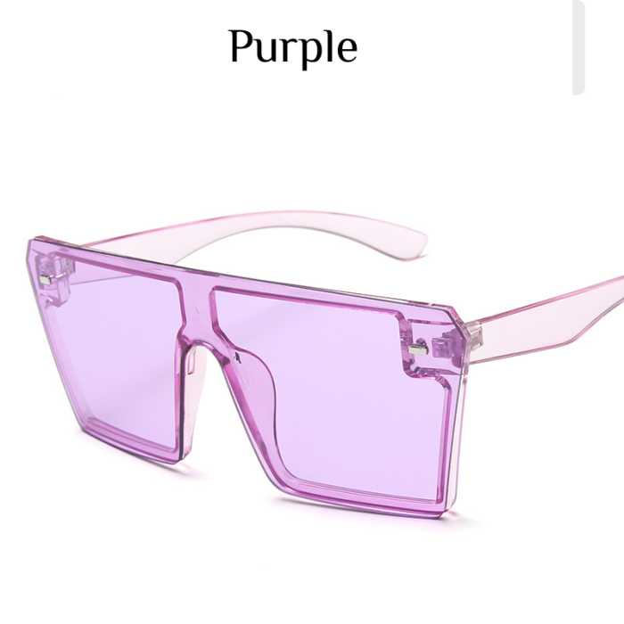 ��LENSPOEM��Large frame colorful mercury sunglasses