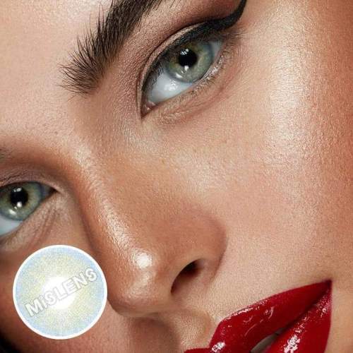 ��LENSPOEM��Queen Blue Colored Contact Lenses