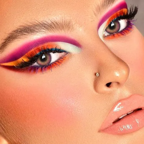 ��LENSPOEM��Mia pink Colored Contact Lenses