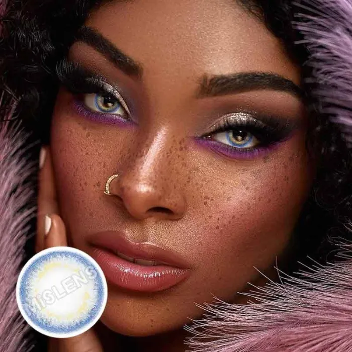 ��U.S Warehouse��Caribbean blue Contact Lenses